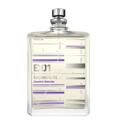 Escentric Molecules Escentric 01 Eau De Toilette In White