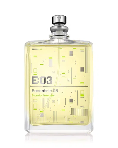 ESCENTRIC MOLECULES ESCENTRIC 03 EAU DE TOILETTE 3.4 OZ.,EMESC03