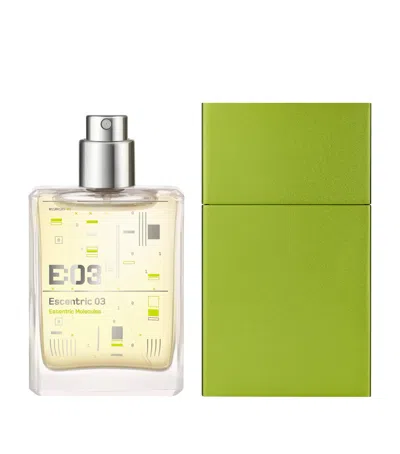 Escentric Molecules Escentric 03 Eau De Toilette And Case In White