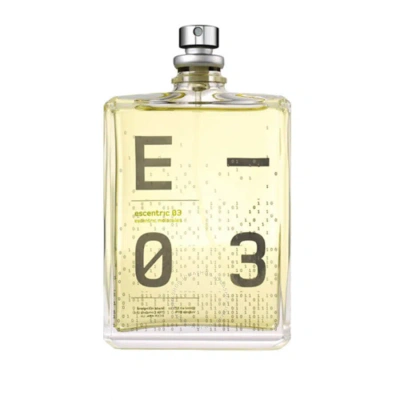 Escentric Molecules Escentric Molecule Unisex Escentric 03 Edt Spray 3.38 oz (tester) Fragrances 0524544554563 In White