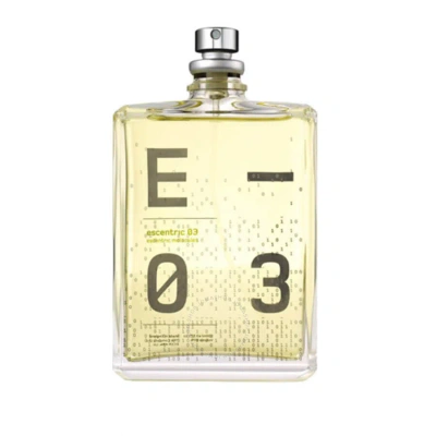 Escentric Molecules Escentric Molecule Unisex Escentric 03 Edt Spray 3.38 oz (tester) Fragrances 0524544554563 In Green