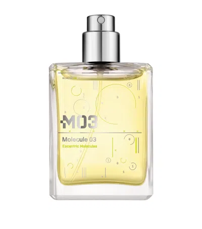 Escentric Molecules Molecule 03 Eau De Toilette Refill In White