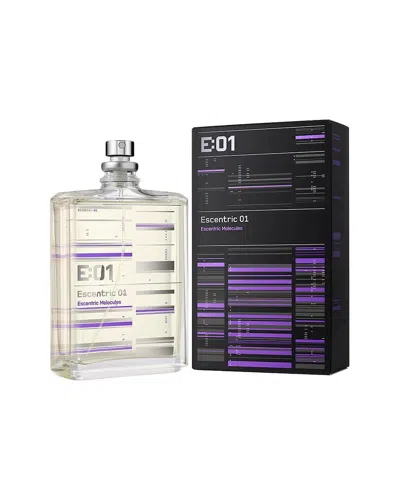 Escentric Molecules Unisex 3.4oz Escentric 01 Edt In Transparent