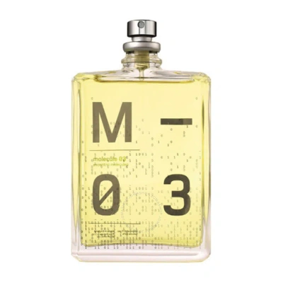 Escentric Molecules Unisex Molecule 03 Edt Spray 3.38 oz (tester) Fragrances 0646414456888 In Green