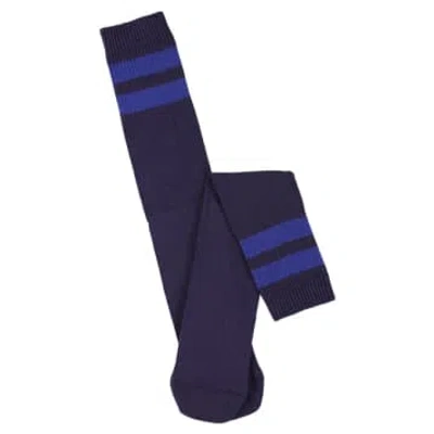 Escuyer Blue Purple Tube Socks