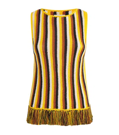 ESCVDO COTTON MISTI SLEEVELESS TOP