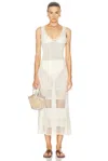 Escvdo Ensenada Maxi Dress In Ivory