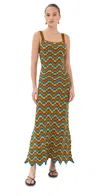Escvdo Marea Maxi Dress Multi In Multi