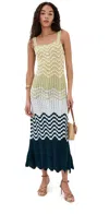 Escvdo Marea Maxi Dress Sea Foam In Sea Foam