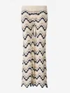 Escvdo Safi Crocheted Cotton Flared Pants