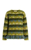 Escvdo Salkantay Alpaca-wool Sweater In Green