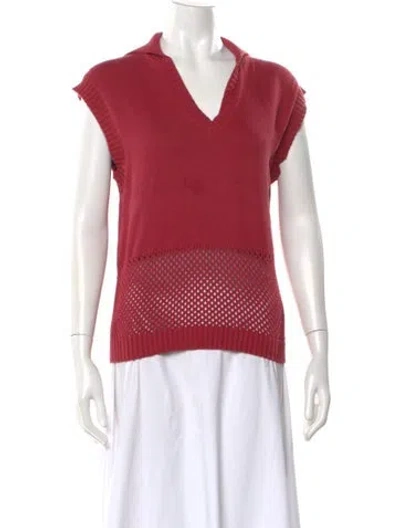 Pre-owned Escvdo Sweater In Red