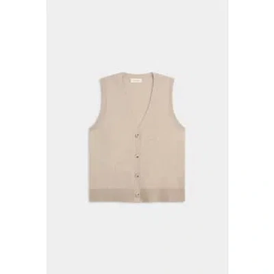 Ese O Ese Harvard Vest In Sand In Neutrals