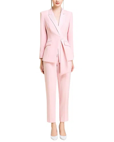 Esea 2pc Blazer & Pant Set In Pink