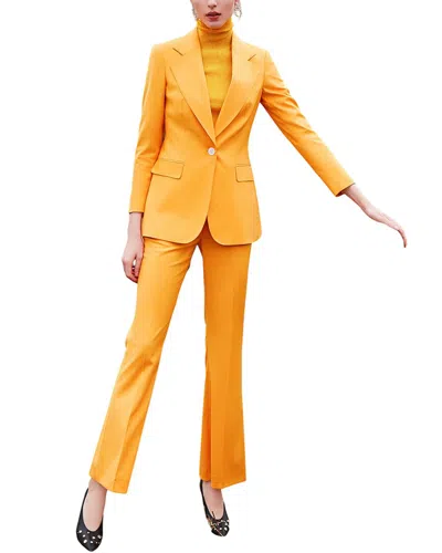 Esea 2pc Blazer & Pant Set In Orange