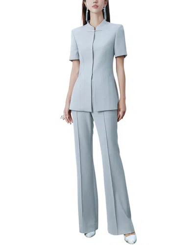 Esea 2pc Jacket & Pant Set In Gray