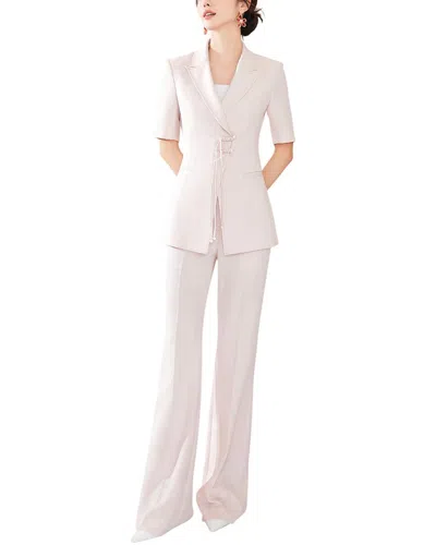 Esea 2pc Jacket & Pant Set In Pattern