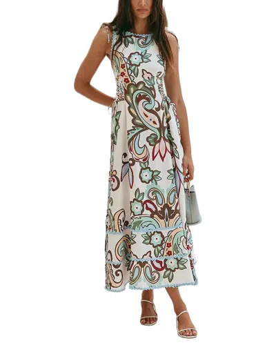 Esea Amina Glam Maxi Dress In Multi
