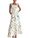 Esea Linen-blend Dress In Neutral