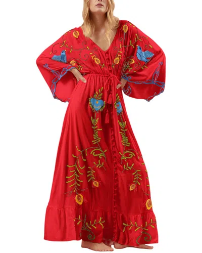 Esea Maxi Dress In Red