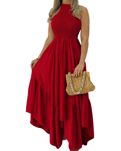 Esea Maxi Dress In Red