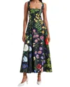 Esea Midi Dress In Black