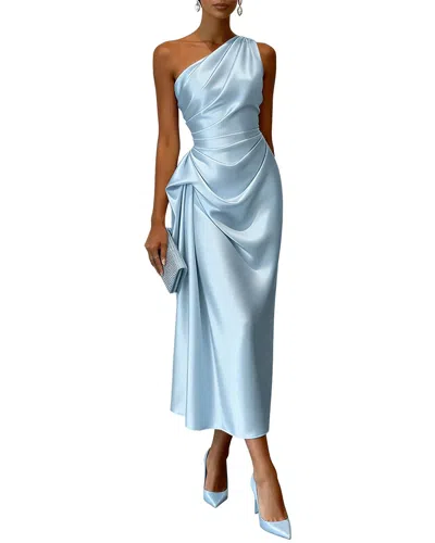 Esea Midi Dress In Blue