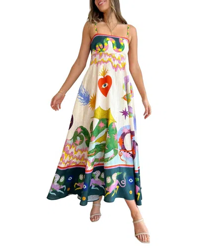 Esea Midi Dress In White