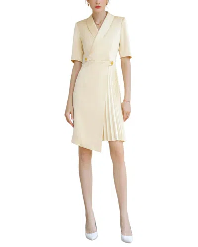 Esea Midi Dress In Yellow