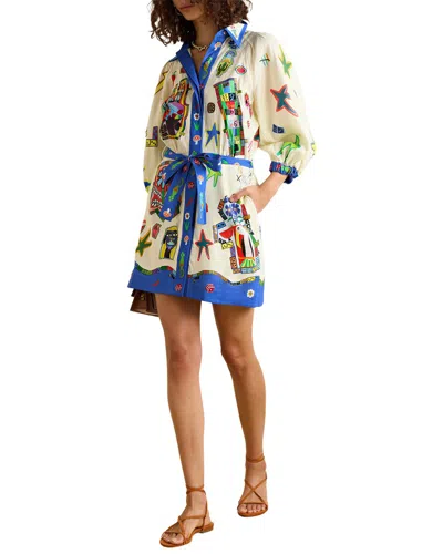 Esea Shirt Dress In Yellow