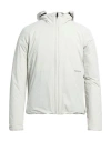 Esemplare Man Jacket Light Grey Size Xxl Nylon, Elastane