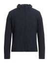 Esemplare Man Jacket Navy Size Xxl Nylon, Elastane In Navy Blue