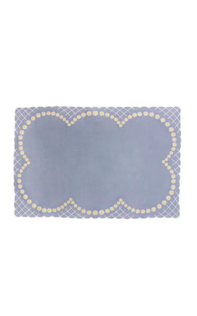 Esencial Hogar Daisy Placemat In Blue