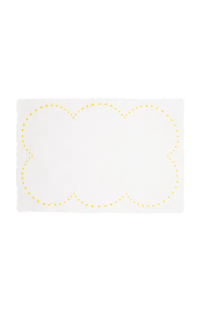 Esencial Hogar Daisy Placemat In White