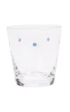 Esencial Hogar Daisy Tumbler In Blue In Transparent