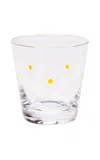Esencial Hogar Daisy Tumbler In Ivory In Transparent