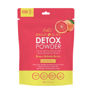 Esha Braid N Slay Detox Powder - Grapefruit - 12 oz