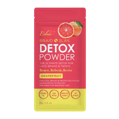 Esha Braid N Slay Detox Powder - Grapefruit - 3 oz