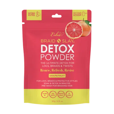 Esha Braid N Slay Detox Powder - Grapefruit - 32 oz