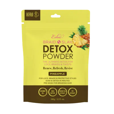 Esha Braid N Slay Detox Powder - Pineapple - 12 oz