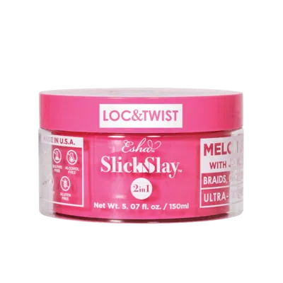 Esha Slick N Slay 2-in-1 Braid & Edge Gel - Melon - 5.07 oz