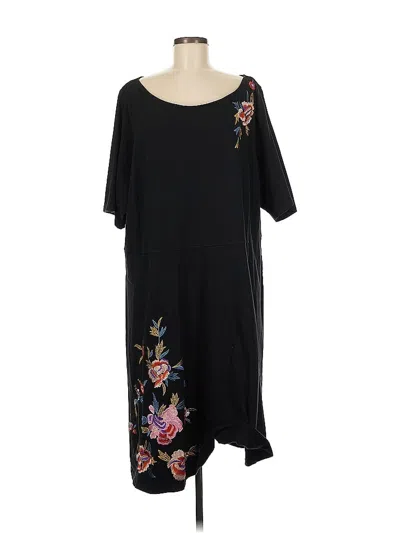 Pre-owned Eshakti Casual Dress In Black
