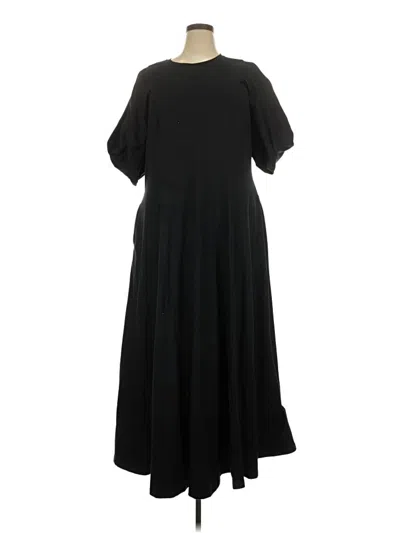 Pre-owned Eshakti Casual Dress In Black