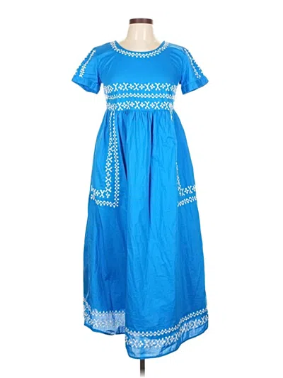 Pre-owned Eshakti Casual Dress In Blue