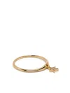 Eshvi Star Chain Ring In ゴールドトーン
