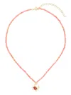 Eshvi Coral Crab Necklace
