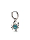 Eshvi Crab Earring In Silver