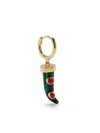 Eshvi Fang Earring In Green