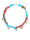 Eshvi Sea Animal Necklace In Multicolour