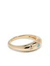 Eshvi Slip-on Ring In ゴールドトーン